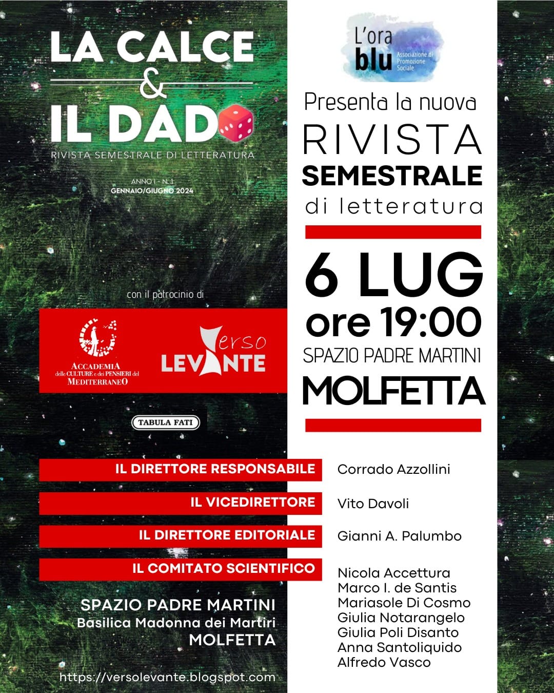 Evento presentazione rivista "La calce e il dado"